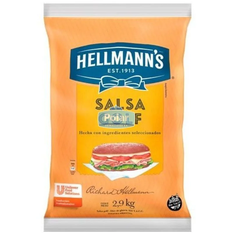 Salsa Golf x 2,9 kg Hellmanns