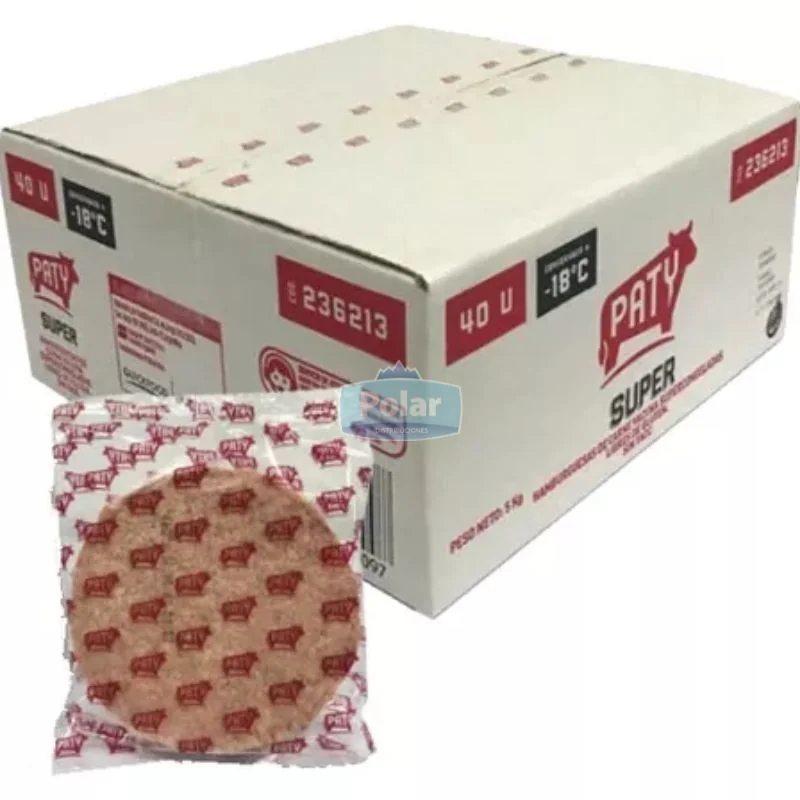Super Hamburguesa XL 2 x 125 gr Paty
