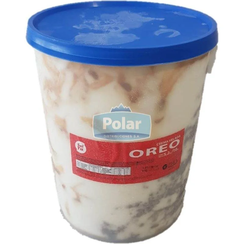 Balde x 10 lts Crema Oreo