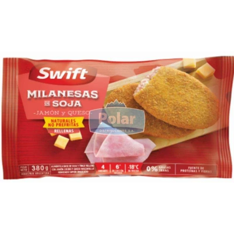 Milanesa Soja Jam Y Queso 20 x 4 Un