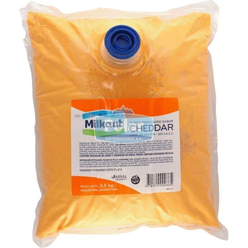Queso Cheddar Pouch 3.5 kg