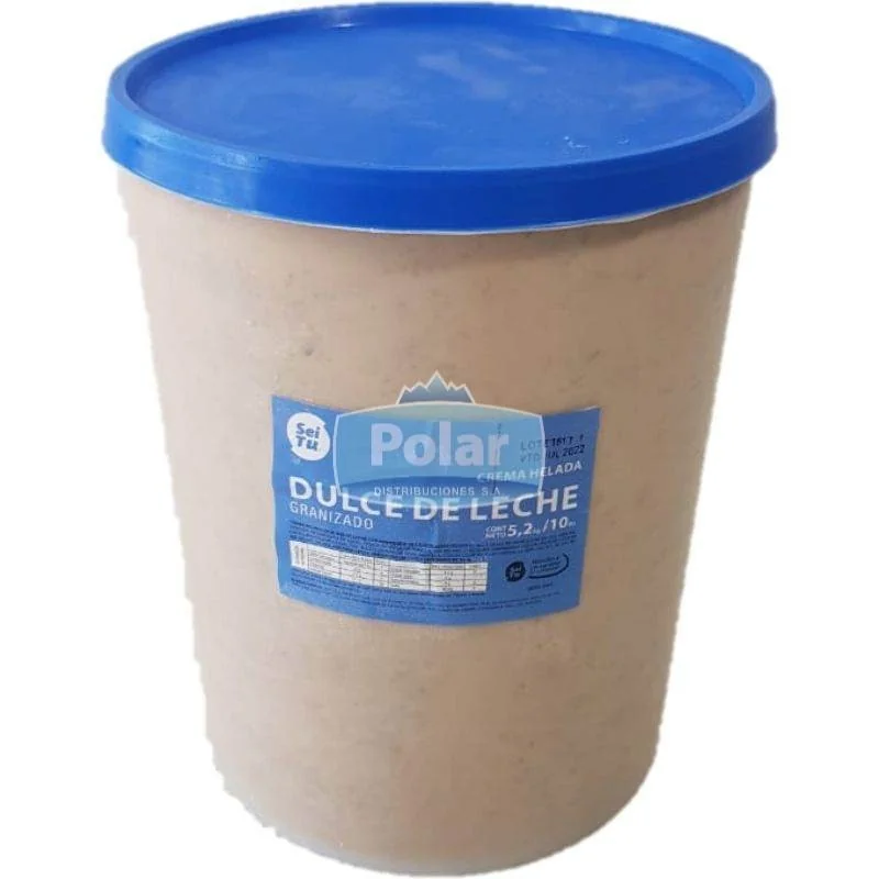 Balde x 10 lts Dulce de Leche