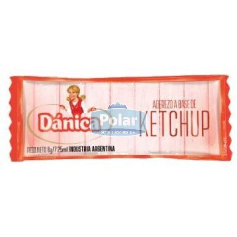 Ketchup Dánica x 192 un x 8 gr
