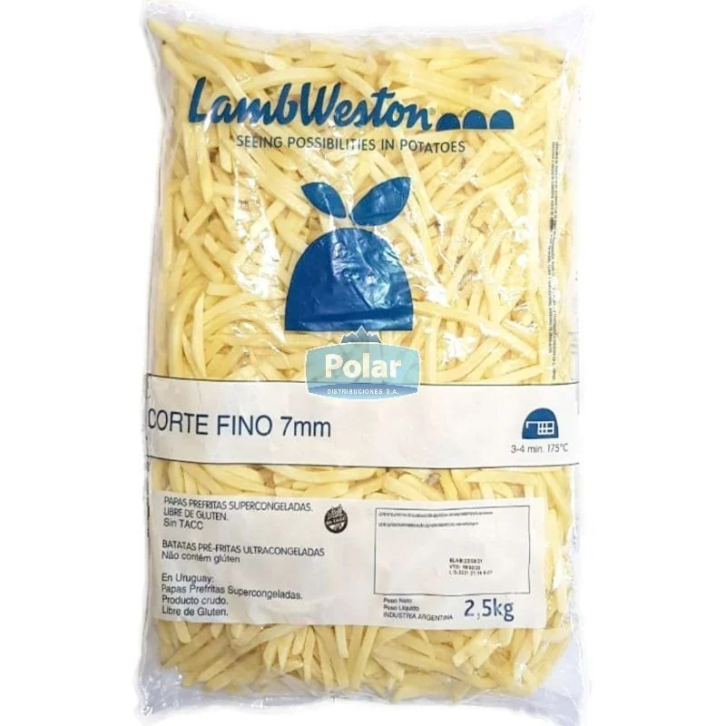 Bastón Fino 2.25kg Lamb Weston