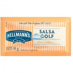 Salsa Golf 196 u x 8 gr Hellmanns