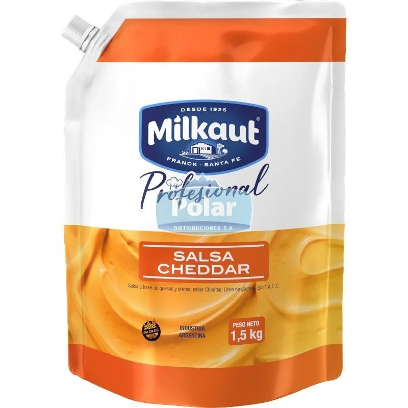 Salsa Cheddar Milkaut x 1,5 kg